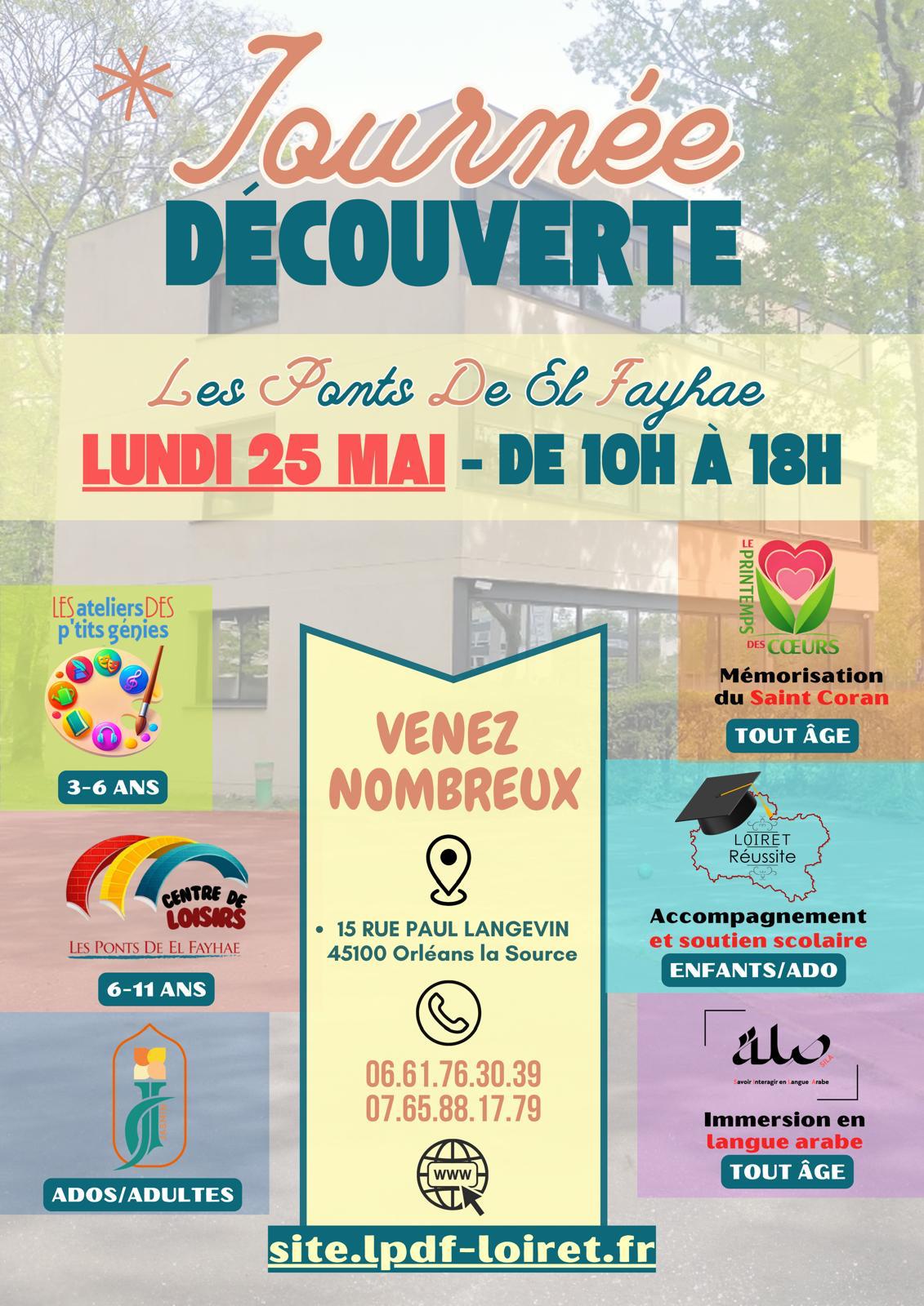 Affiche de la Journée Découverte LPDF — lundi 25 mai 2026