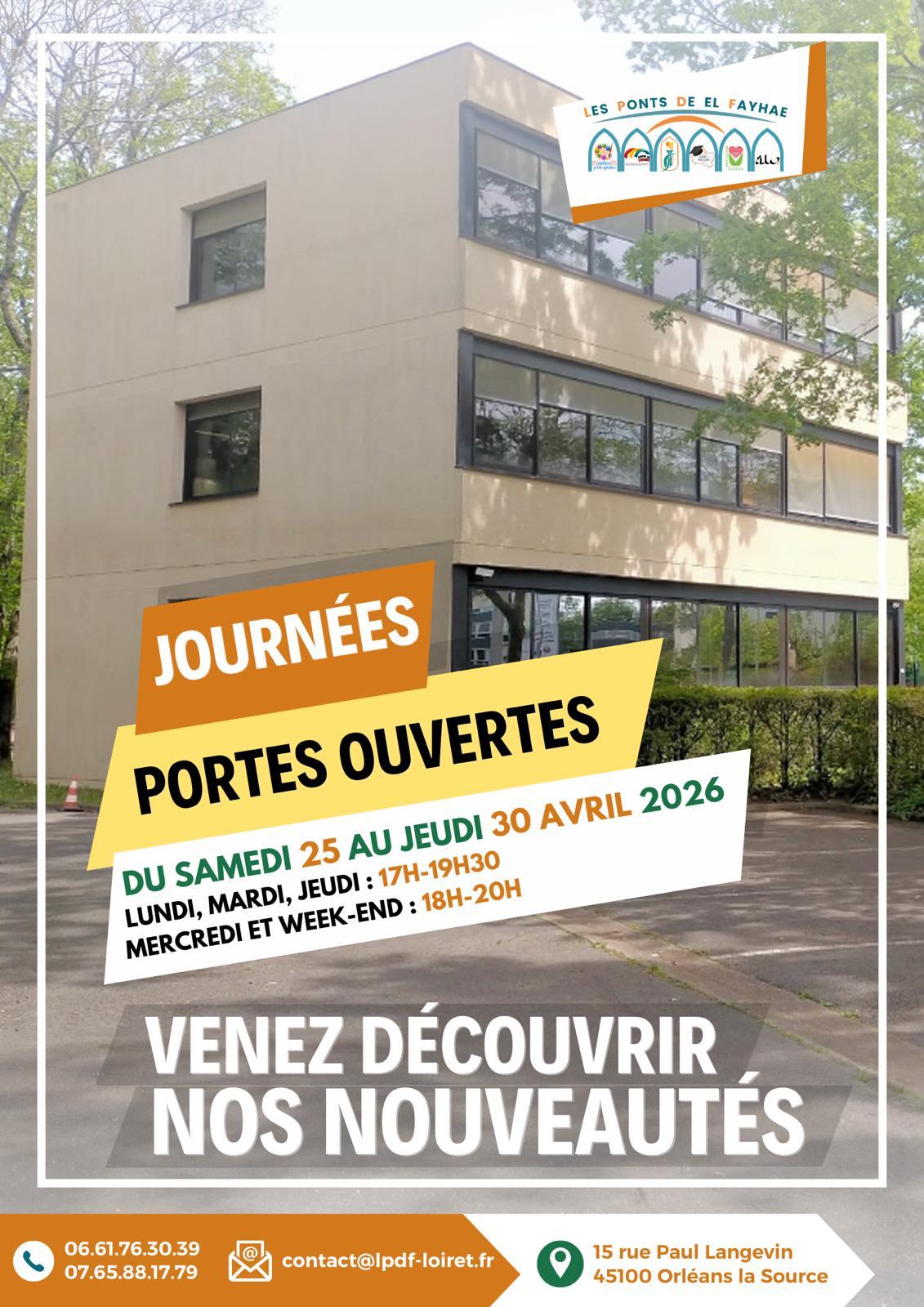 Flyer des Portes Ouvertes LPDF