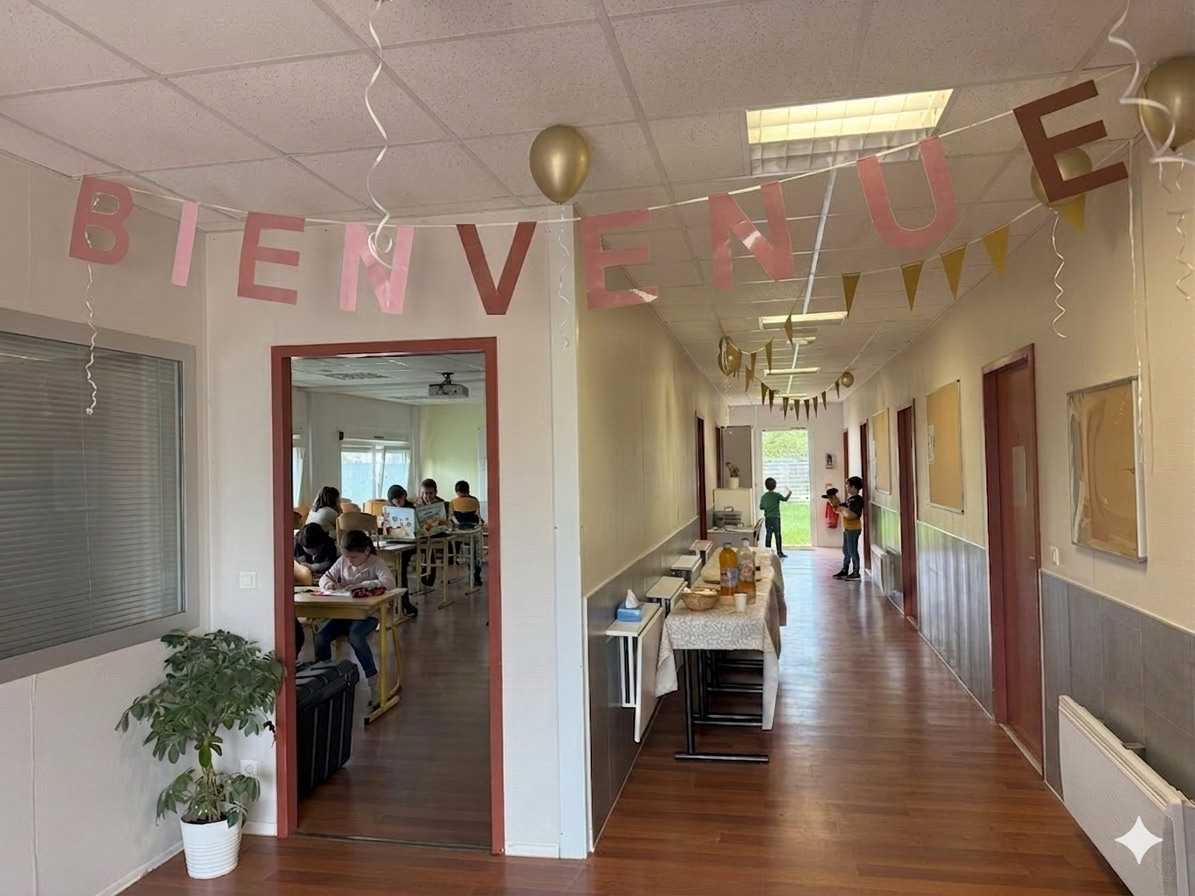 Intérieur du centre El Fayhae — ambiance pédagogique